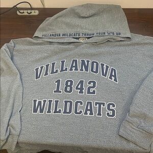 NCAA Villanova Wildcats Heather Gray Hoodie